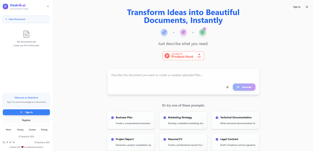 Deskrib.Ai