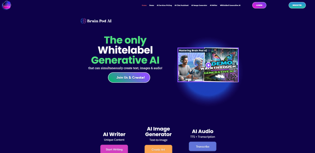 Brain Pod AI - AI-Powered Content Creation Platform