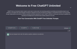 ChatGPT Free 评测：释放AI对话的力量