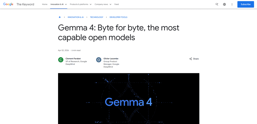 Google Gemma 4