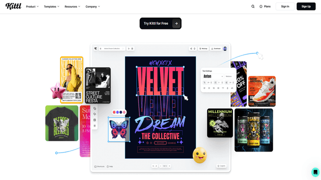 Kittl - Unleash Your Creative Power Review: AI Design Tool