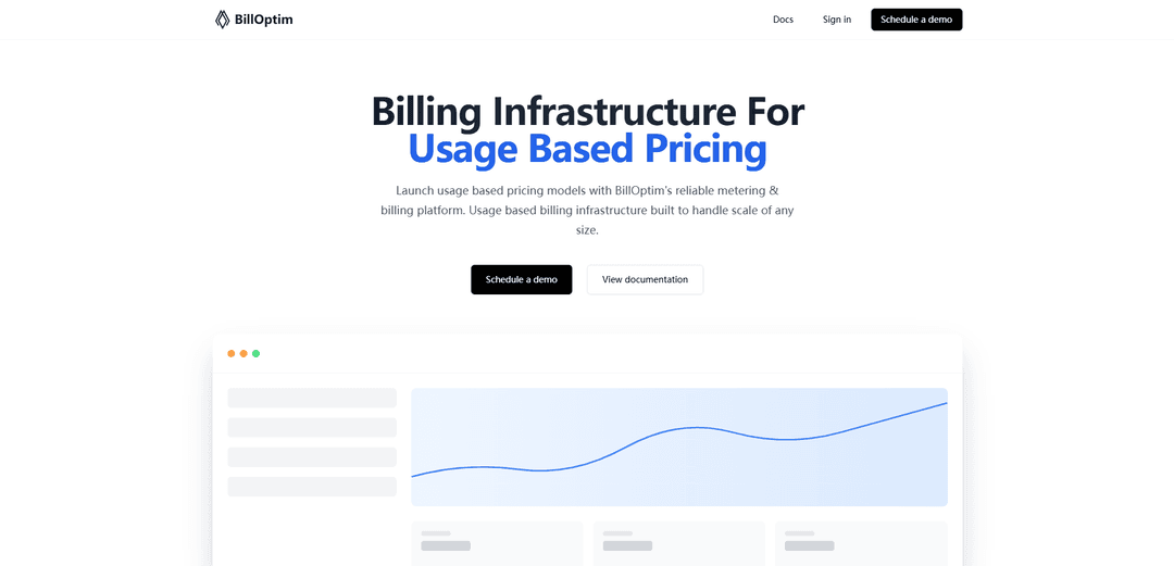 BillOptim - Optimize Usage Max Revenue