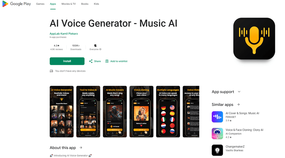 AI Voice Generator - Create Realistic Voices