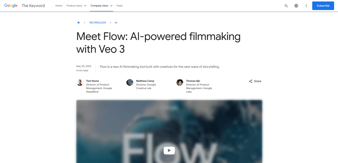Google Flow