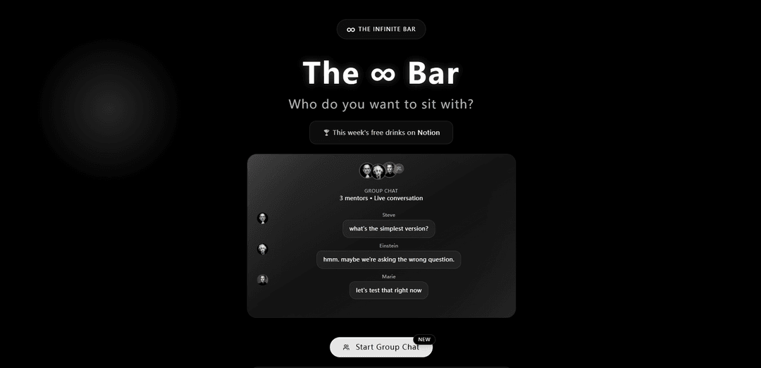 The ∞ Bar