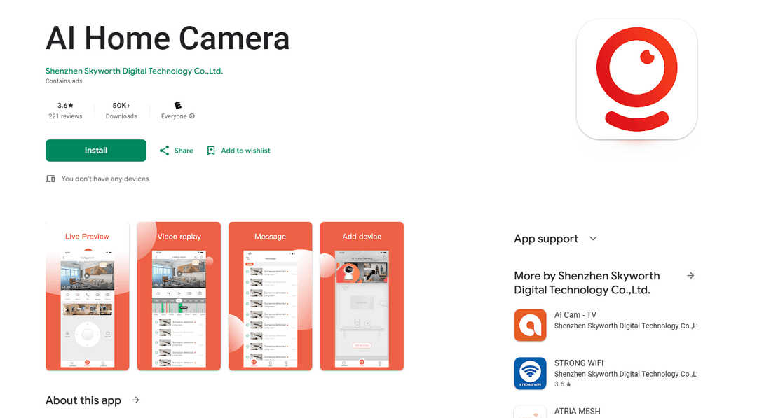 AI Home Camera