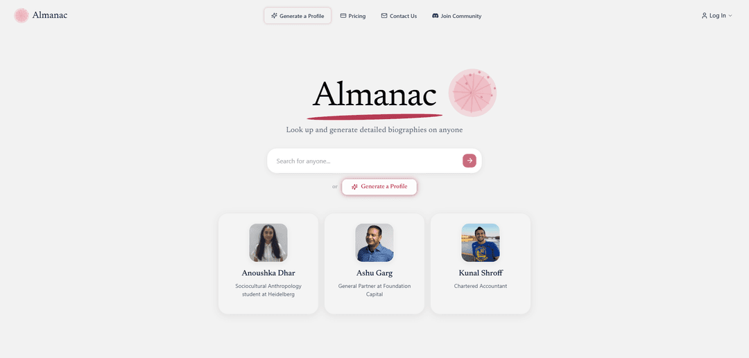 The Almanac