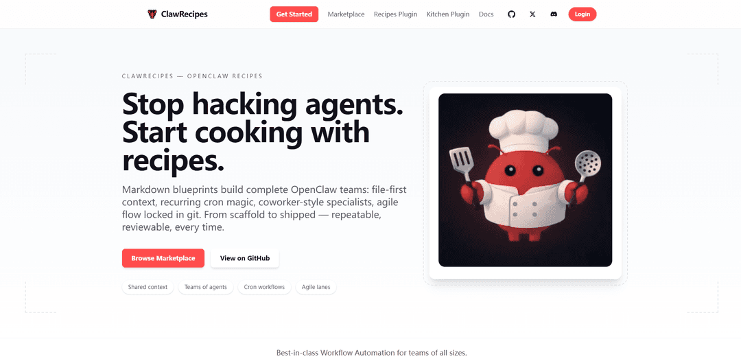 ClawRecipes