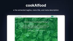 Como Usar o cookAIfood: Seu Guia de Companheiro Culinário com IA