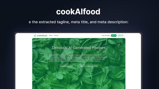 How to Use cookAIfood: Your AI Culinary Companion Guide