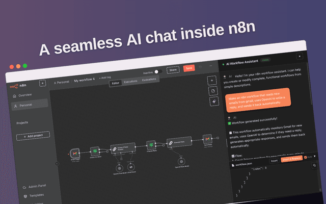 Vibe n8n - AI Assistant for n8n