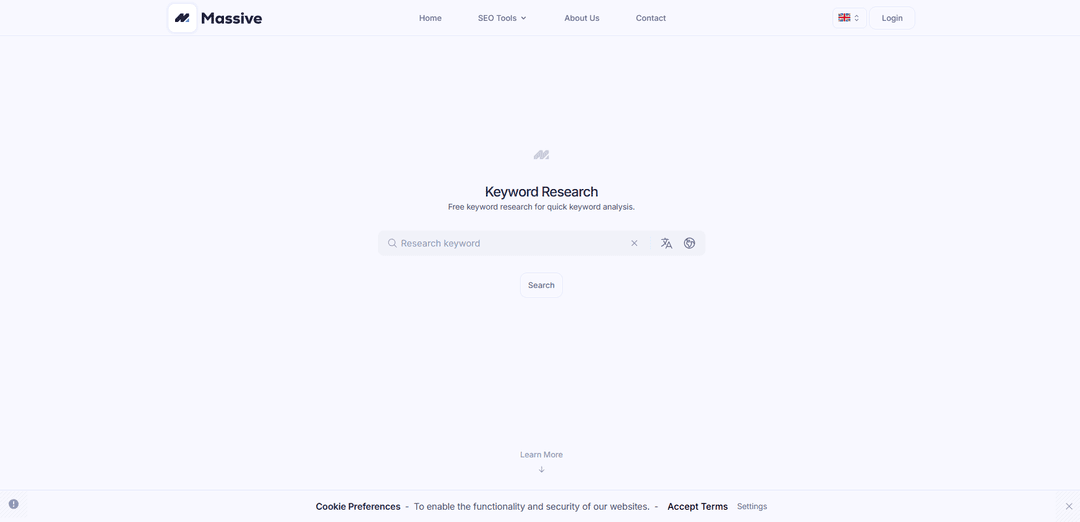 Keyword Research Tool