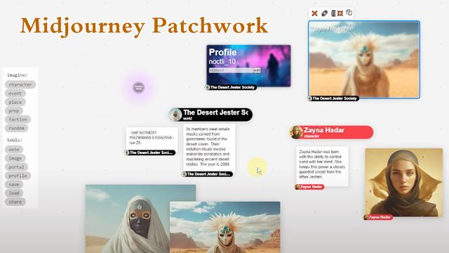 Midjourney Unveils Patchwork: A New Era in Collaborative Worldbuilding