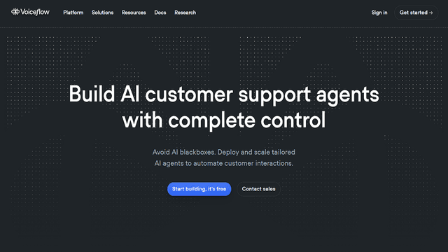 Voiceflow Review: Build Advanced AI Agents with Ease