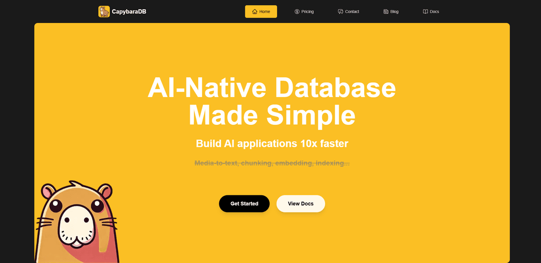 CapybaraDB Beta