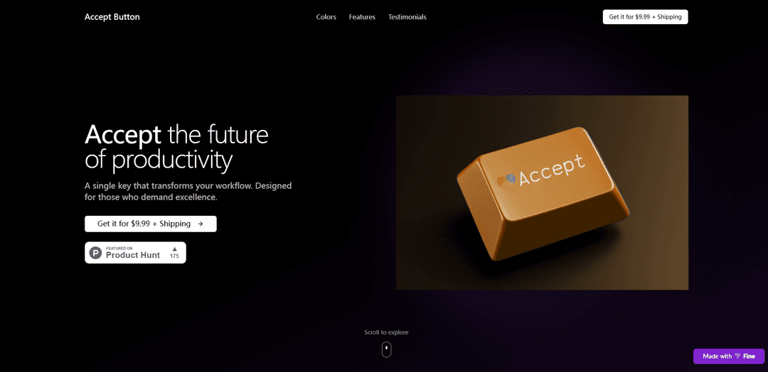 The Accept Button