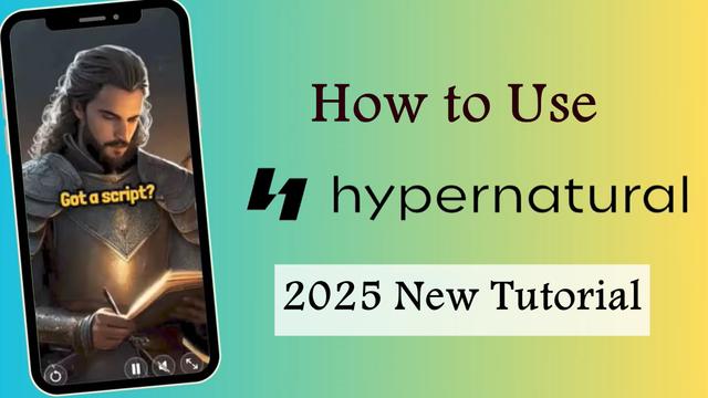 Come Usare Hypernatural AI per Creare Video Velocemente | Nuovo Tutorial 2025