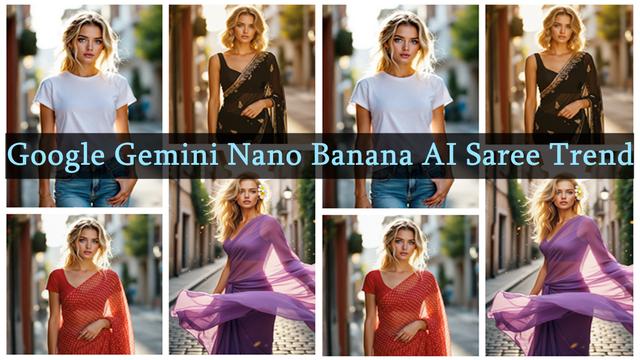 Google Gemini Nano Banana AIサリートレンド2025：InstagramであなただけのGemini AIサリーポートレートを作成