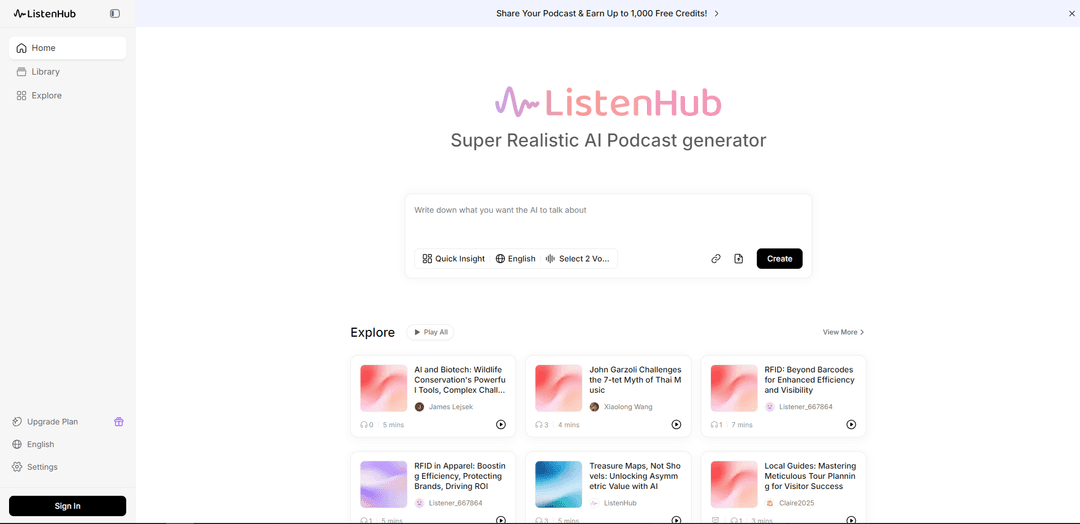 ListenHub