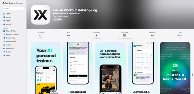Flex AI: Your AI Personal Trainer