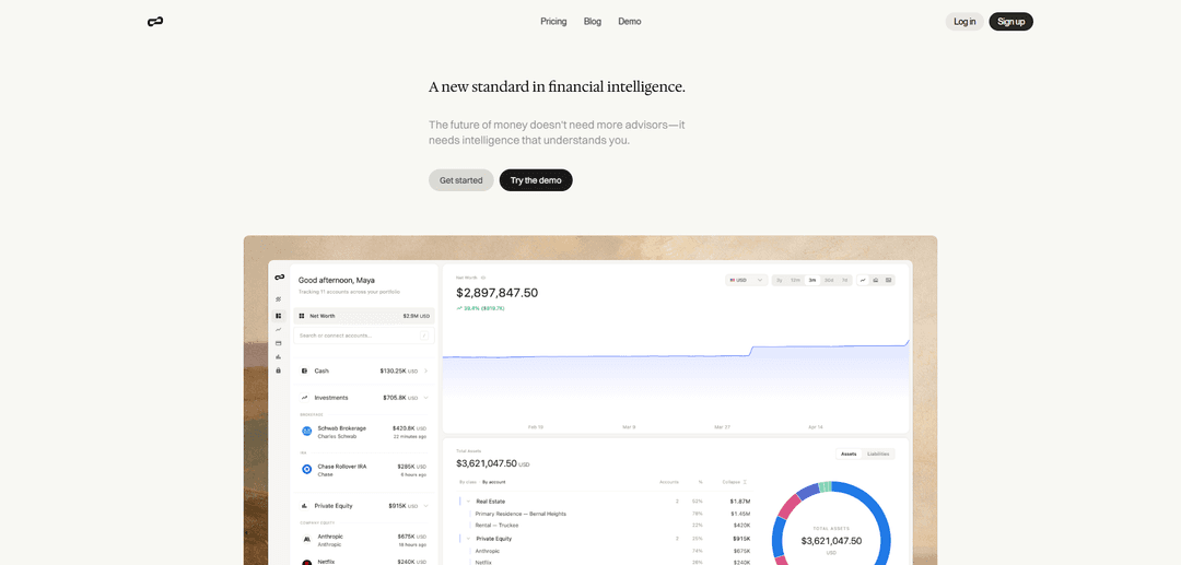 Brisa — Your personal wealth OS