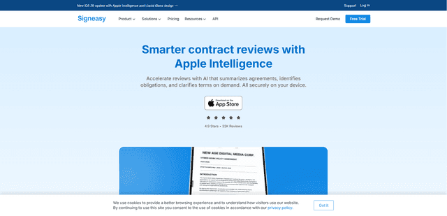 Signeasy: Al-Powered eSign app