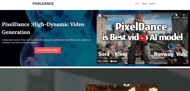 Ulasan PixelDance: Alat Revolusioner Generasi Video AI