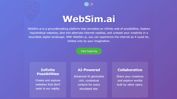 WebSim AI Review: Revolutionizing Web Development with AI