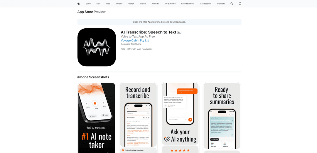 AI Transcribe