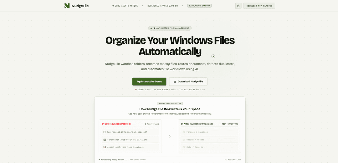 NudgeFile