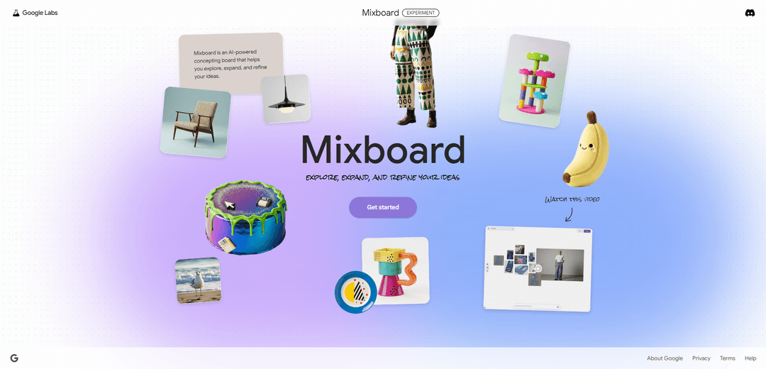 Google Mixboard