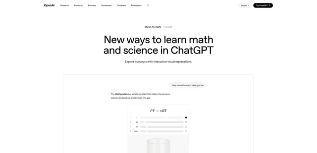 ChatGPT Interactive Learning