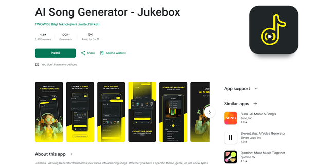 AI Song Generator - Jukebox