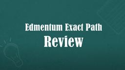 Recensione di Edmentum Exact Path: Apprendimento Personalizzato K-12