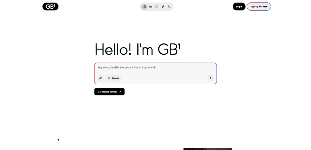 GB1: The AI from the UK