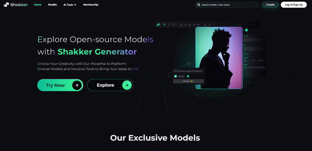 Shakker AI - AI Image Generation Hub