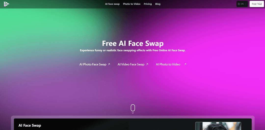 AI Face Swap - Instant Face Transformation Tool