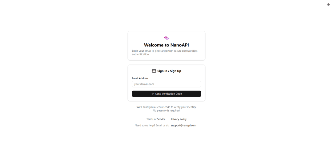 NanoAPI Cloud