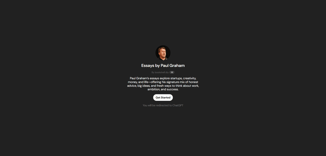 Essays by Paul Graham GPT