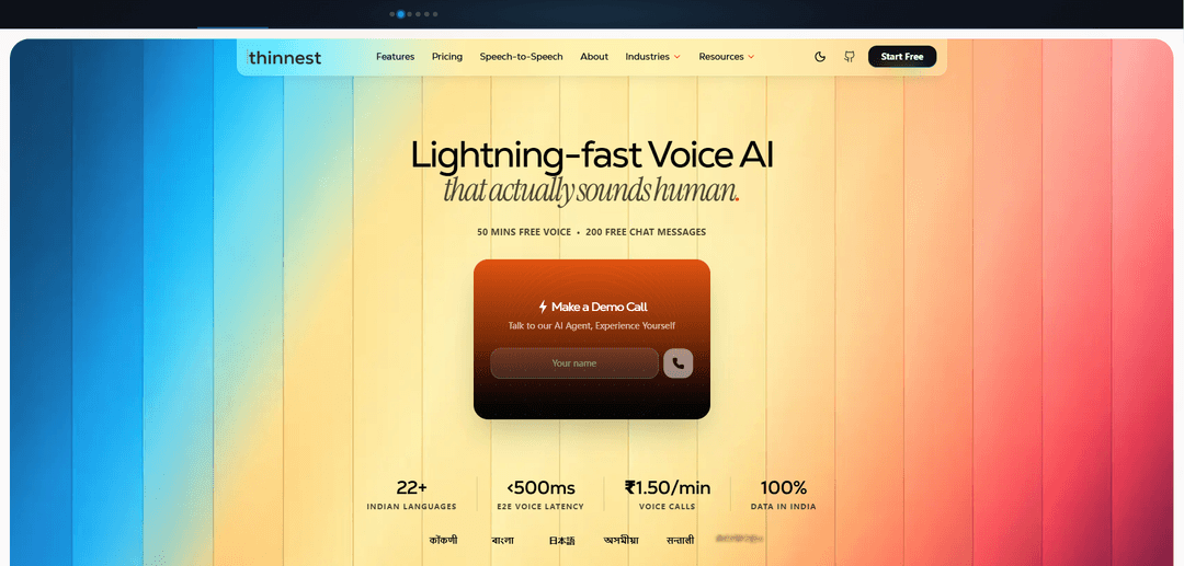 Thinnest AI