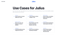 Julius AI | Votre Analyste de Données IA : Aperçu et Fonctionnalités