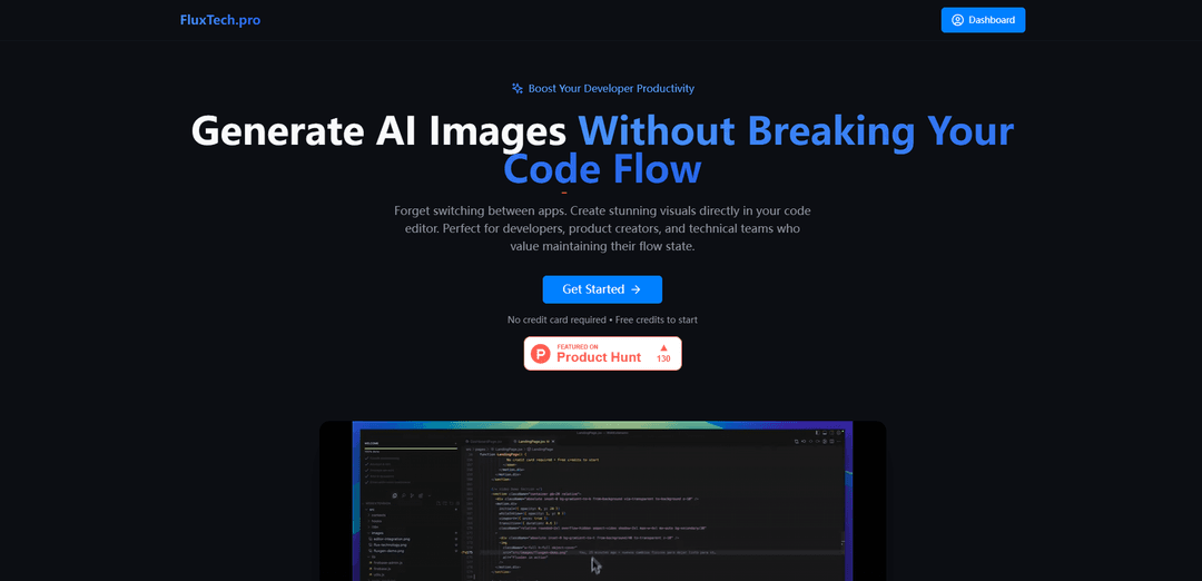 FluxGen - AI Image Generator for Cursor