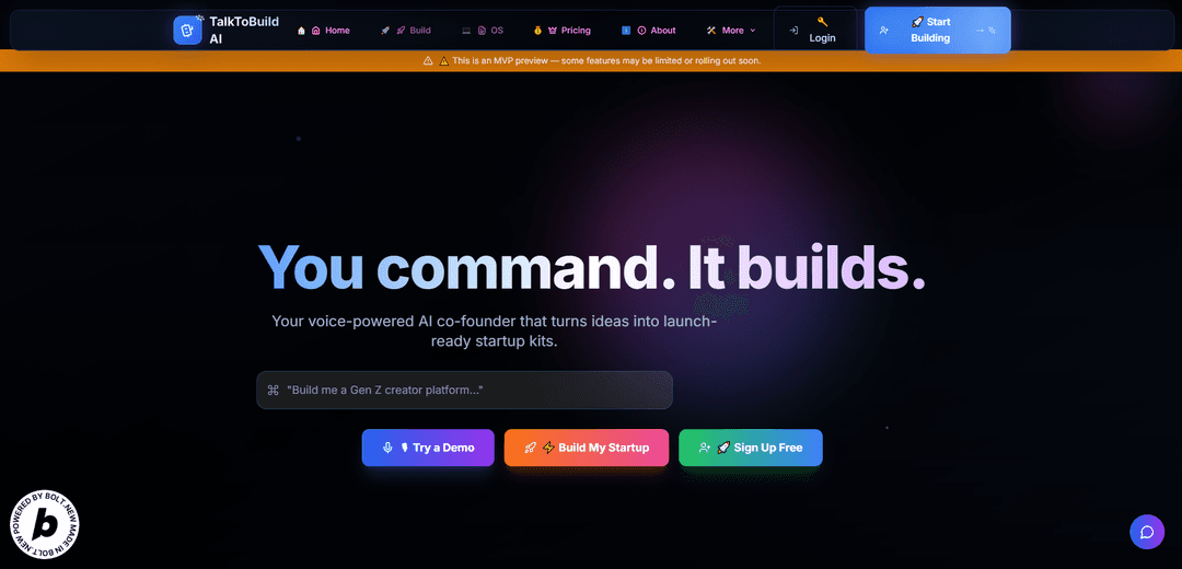 TalktoBuild AI
