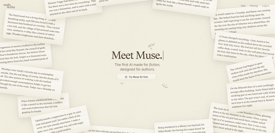 Muse by Sudowrite