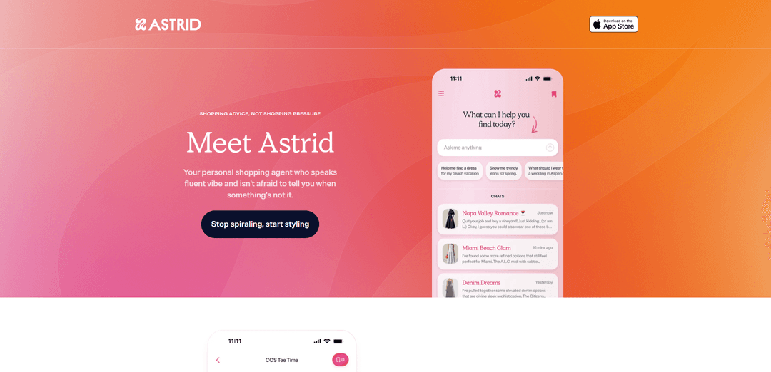 Astrid: Personal Shopping Agent