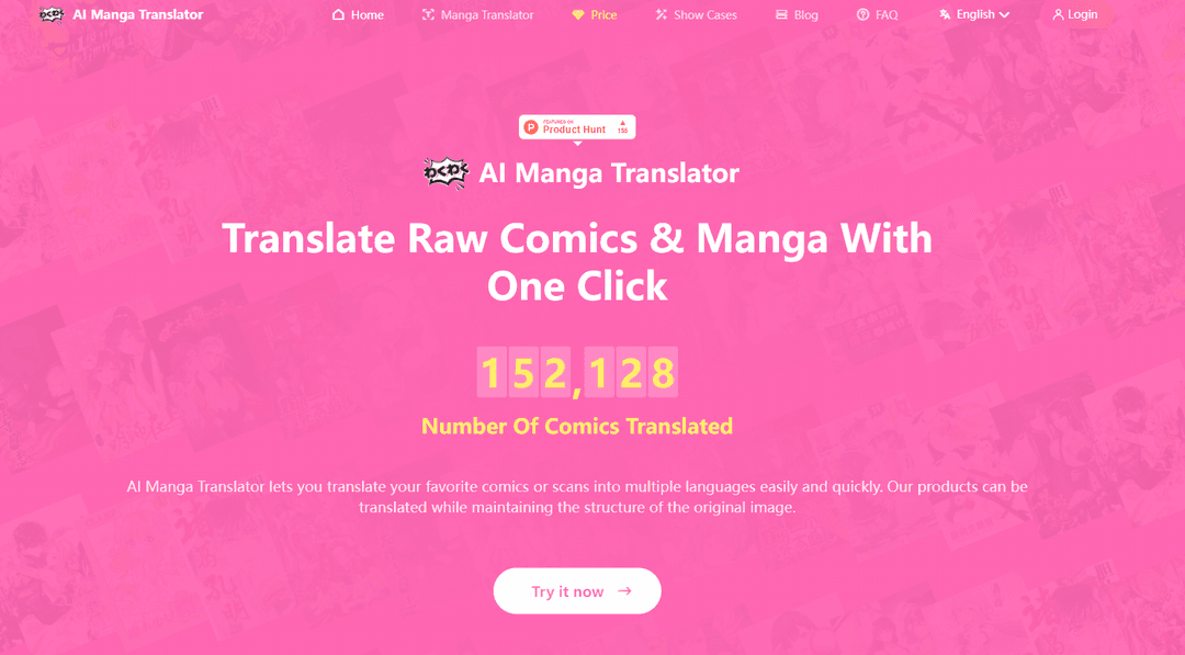 AI Manga Translator