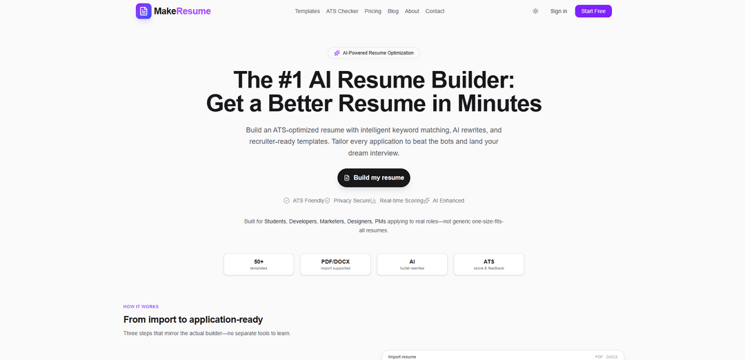 MakeResume