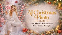 Тенденция рождественских фотографий с использованием ИИ в 2025 году: вирусные подсказки, бесплатные генераторы и как создавать потрясающие рождественские фотографии с ИИ