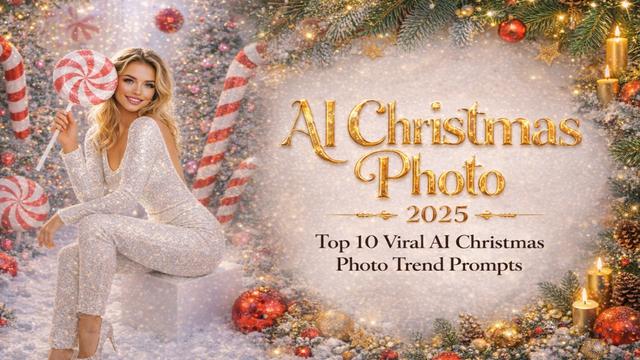 KI-Weihnachtsfoto-Trend 2025: Virale Prompts, kostenlose Generatoren & So erstellen Sie atemberaubende KI-Weihnachtsfotos