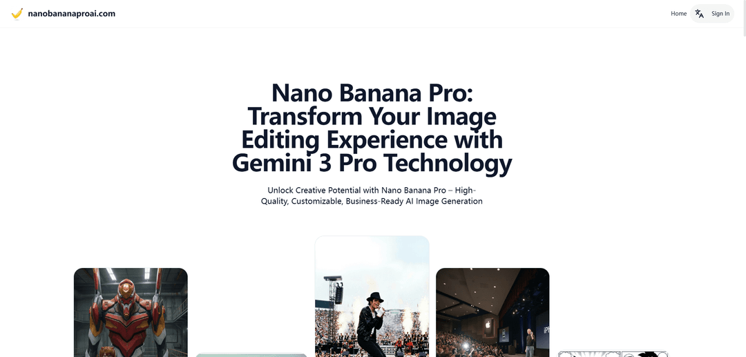 NanoBananaProAI.com：Free Nano Banana AI Image Editor